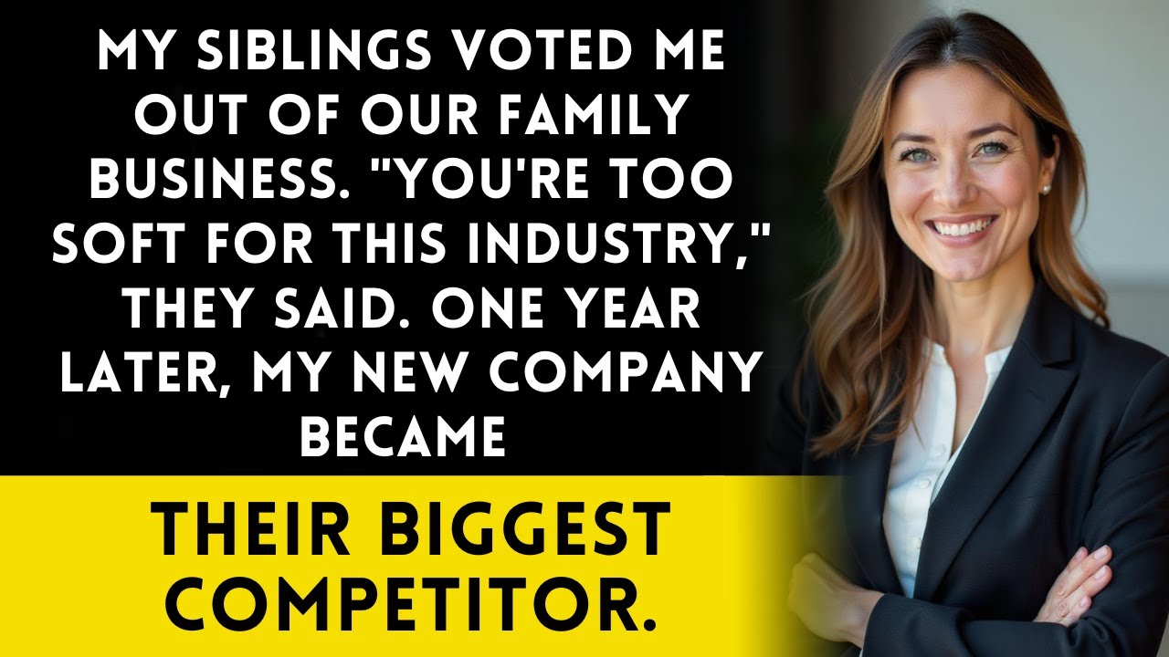 My Family Voted Me Out Of The Business, So I Started My Own
