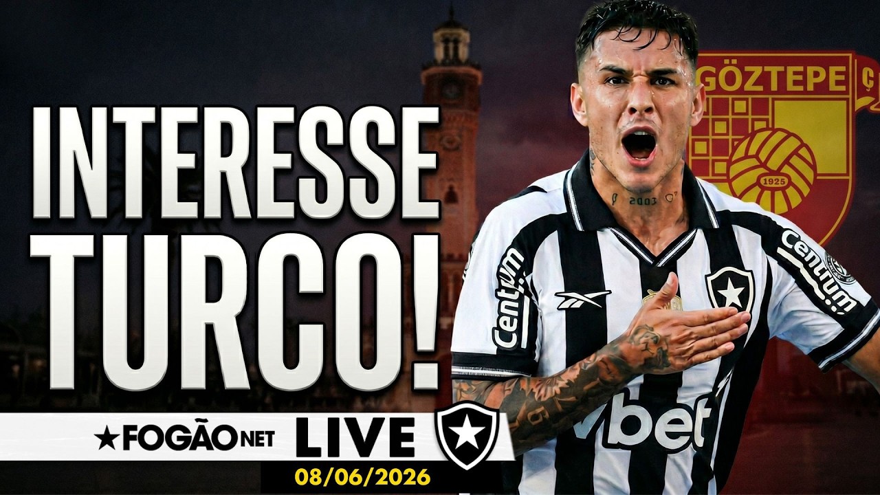 LIVE | Mateo Ponte atrai interesse do mercado; CBF pode remarcar Botafogo x Vitória