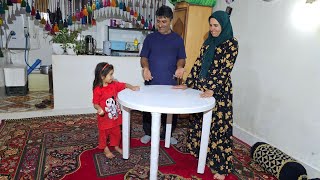 A Kind Filmmaker Changed Our Lives! How Did a Mountain Nomad Couple Finally Get a Table and Chairs?