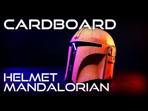 How to Make Mandalorian Helmet from Cardboard