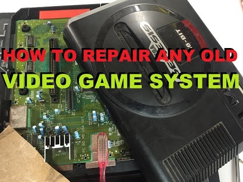 How To Fix Your Broken Video Game System Sega Genesis Nintendo Or Broken Electronic