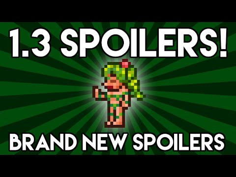 Terraria 1.3 New Spoilers Released! NPC ENCHANTMENTS, Terraria