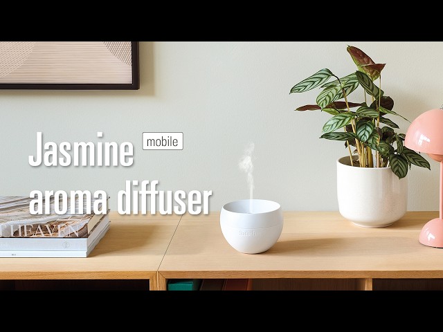 Video teaser per Aroma diffuser Jasmine mobile by Stadler Form