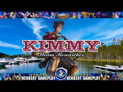 MAYHEM MODE: The battle of KIMMY using Steam Researcher Skin  #mobilelegends #mlbb #kimmy