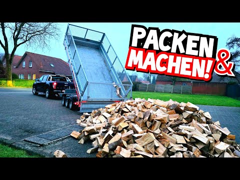 ALL DONE! | The usual MADNESS! | Delivering firewood | Haylage | Eurotrac | Mr. Moto