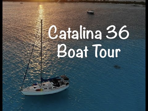 6 Months Living Aboard - Catalina 36 Boat Tour (Ep 17)