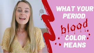 What Your Period Blood Color Means About Your Health