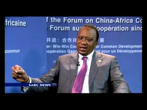 SABC catches up with President Kenyatta at the FOCAC 2015