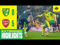 EXTENDED HIGHLIGHTS | Norwich City 0-5 Arsenal