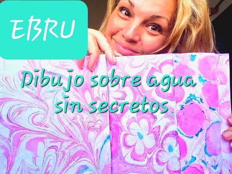 Ebru. Drawing on water without secrets.