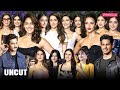 UNCUT Celebrities Arrive At Maddock Films Party Shraddha Kapoor Rashmika Mandanna Kriti Sanon