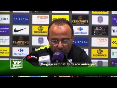 Varga a semnat, Sinescu aniversat