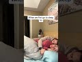 When We First Go To Sleep Cuddling Vs The Middle Of The Night Shorts