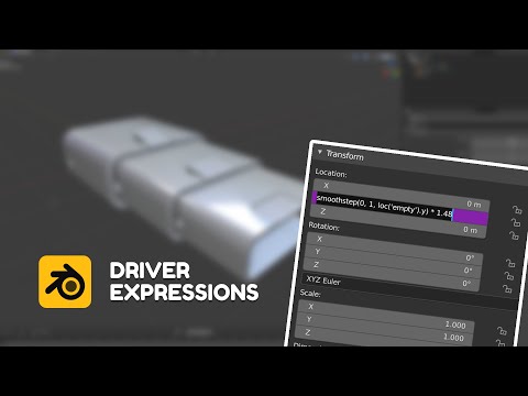 Driver Expressions for Animations in Blender - Quick Tip