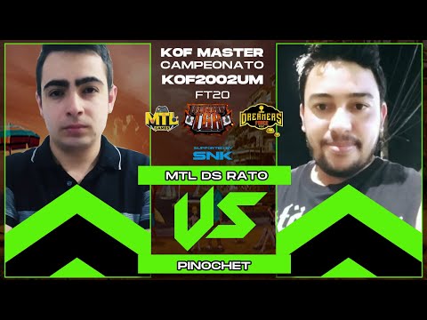 CAMP. KOF 2002UM - FT20 - MTL/ DS RATO VS PINOCHET