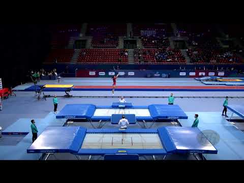 AYDIN Sude (TUR) W - 2022 Trampoline Worlds, Sofia (BUL) - Q Trampoline Exercise 2