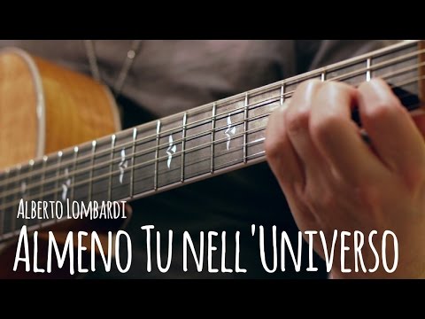 ALMENO TU NELL'UNIVERSO - Fingerstyle acoustic guitar cover (Mia Martini)