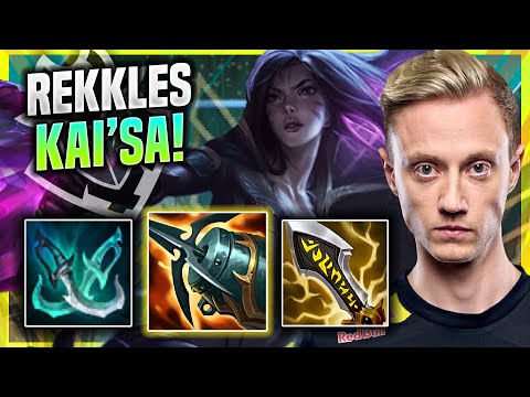 REKKLES IS INSANE WITH KAI'SA! - G2 Rekkles Plays Kai'Sa ADC vs Aphelios! | Season 11