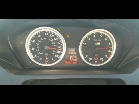 BMW M6 Launch control and top speed.