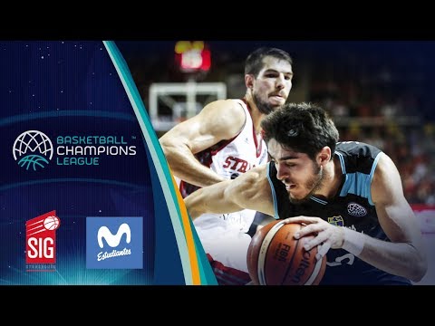 SIG Strasbourg v Movistar Estudiantes - Full Game - Basketball Champions League