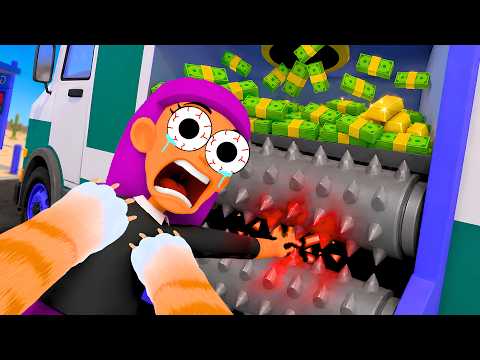 ¡Trituré COSAS RARAS para Ganar Dinero! - Gas N Cars VR