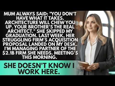 Mum Said "You'll Never Be A Real Architect" - Her Firm Applied To Mine