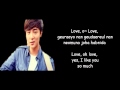 ROY KIM - LOVE LOVE LOVE LYRICS (ENG&ROM ...