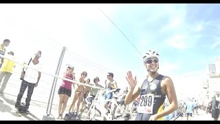 preview picture of video 'Triathlon de Quiberon 2014. Par Cormaris Triathlon'