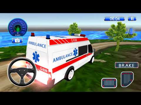 Crazy Ambulance Rescue Service Game 3D - Android Gameplay