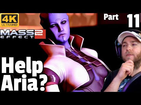 Mass Effect 2 | 11 Crew Chats, Aria Missions | Let's Play Full Walkthrough Remastered (Legendary)
