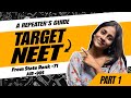 Approach To Repeat Year NEET Part 1