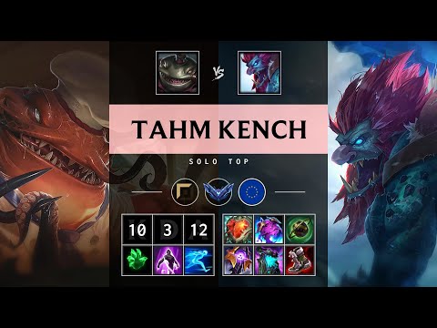 Tahm Kench Top vs Trundle - EUW Diamond Patch 25.07