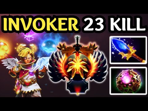 🔥 23 KILL QUAS INVOKER MIDLANE | INSANE PLAY 🔥 DOTA 2 GAMEPLAY 🔥