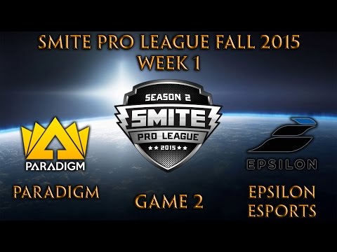 SPL Fall: Week 1 - Paradigm vs. Epsilon Esports (Game 2)
