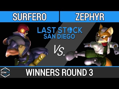 LSSD 94 - Surfero (Falcon) vs. [GLG] Zephyr (Fox) - SSBM WR3 - Smash Melee