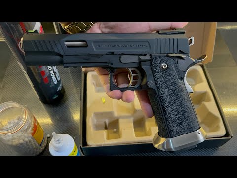 WE Airsoft 2011 Hi-Capa T-Rex Gas Blowback Pistol