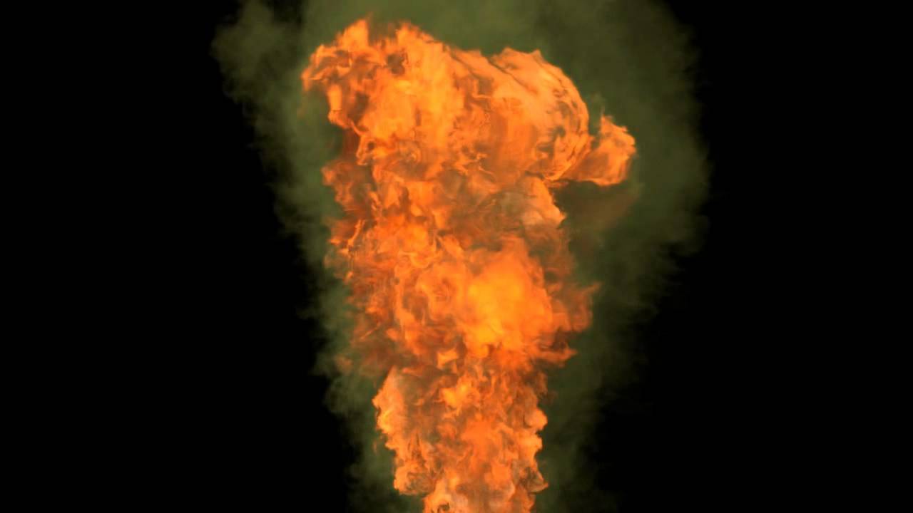 One more fire and smoke experiment - Blender 2.57 - Zeitfreund