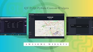 Download the video "Python Qt GUI: Creating a new project using the Custom Widgets module | PySide/PyQt"