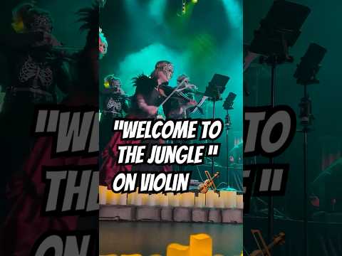 “Welcome To the Jungle” GNR Homage 🔫🌹Rock Orchestra By Candlelight @bladerope