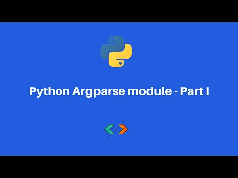🤖Python Argparse module - part I