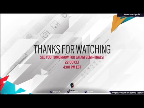 e-Sport TV - Rainbow Six Invitational 2018 - North American - Final