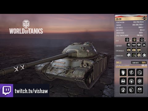 CS-59 - 3 vs 10: 7.5K Damage: WoT Console