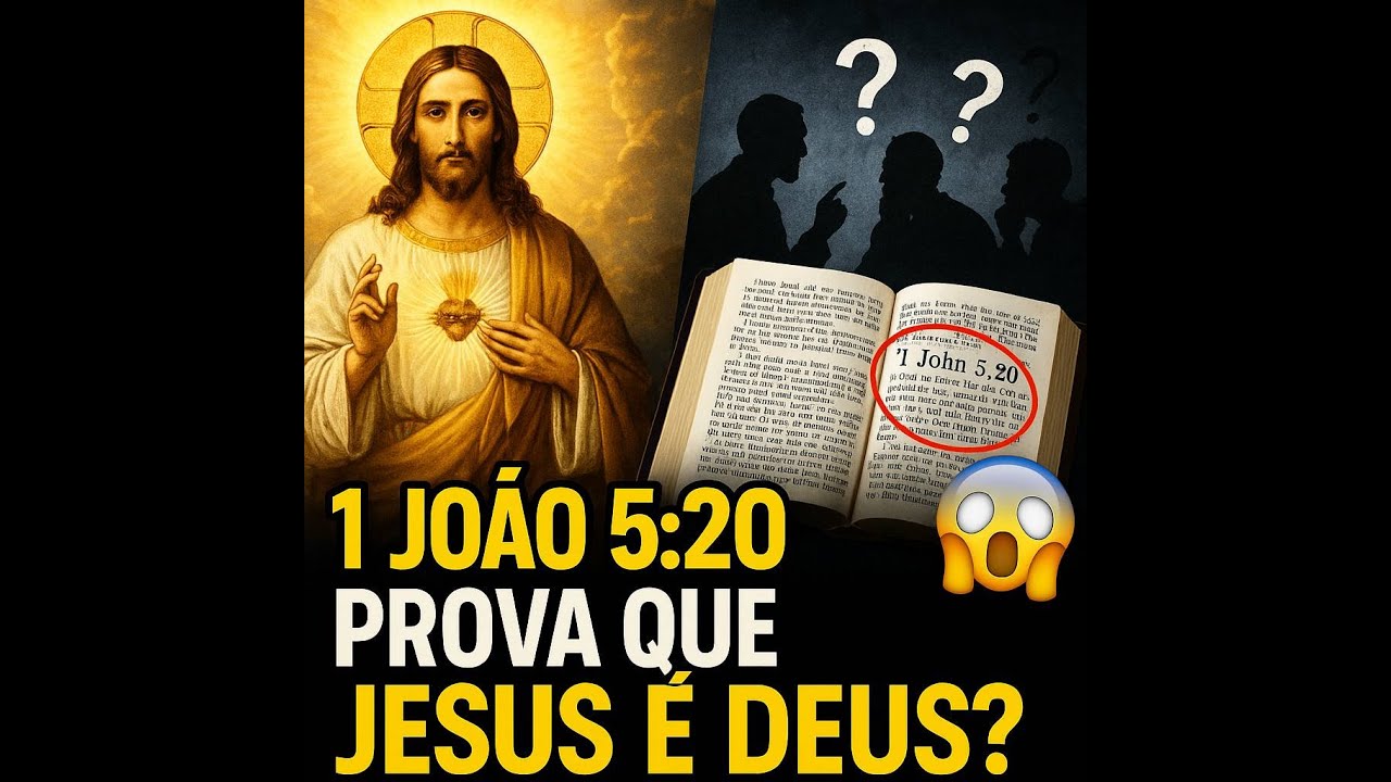 SERÁ QUE 1 JOAO 5:20 PROVA QUE JESUS É O VERDADEIRO DEUS? Revisado - Vídeo 3069