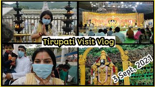Tirumala Vlog  Tirupati Balaji Darshan 2021 Tirupa