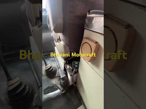 Camper van over leanding