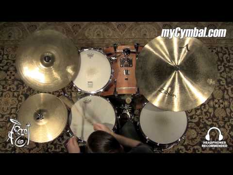 Used Zildjian 17" A Medium Crash Cymbal - Brilliant - 1416g (UA0241-1081715E)