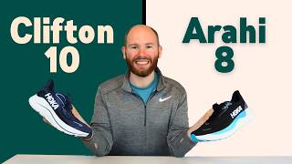 Hoka Clifton 10 vs Arahi 8 Review by a Foot Specialist!