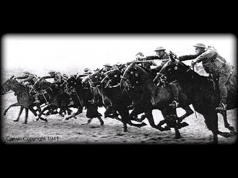 Using the point of sword & lance on horseback & the 1908 pattern sword