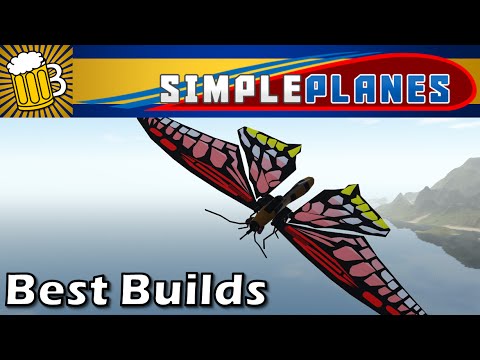 SimplePlanes Best Builds #1 - Iron Man, Guitar, Butterfly, and More! (Simple Planes Gameplay) - YouTube