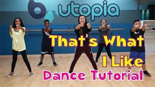 &quot;That&#39;s What I Like&quot;- Kidz Bop | Beginner Dance Tutorial for Kids